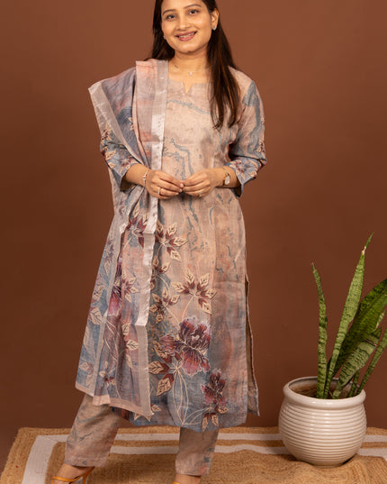 Earthy Linen Suit Set