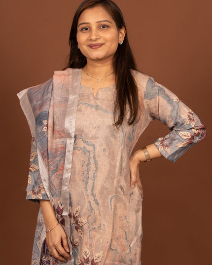 Earthy Linen Suit Set