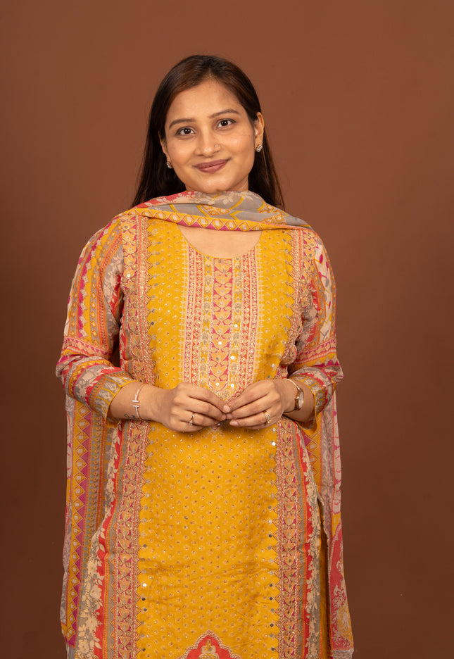Mustard Glow suit set