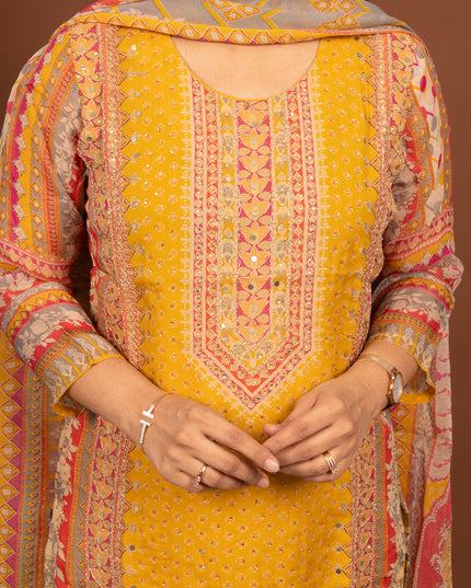 Mustard Glow suit set