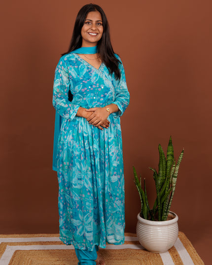 Ocean Blue Alia 3 Piece Suit