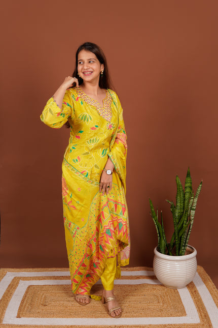 The Lotus Gota Sitara 3 Piece Suit