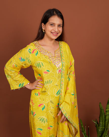 The Lotus Gota Sitara 3 Piece Suit