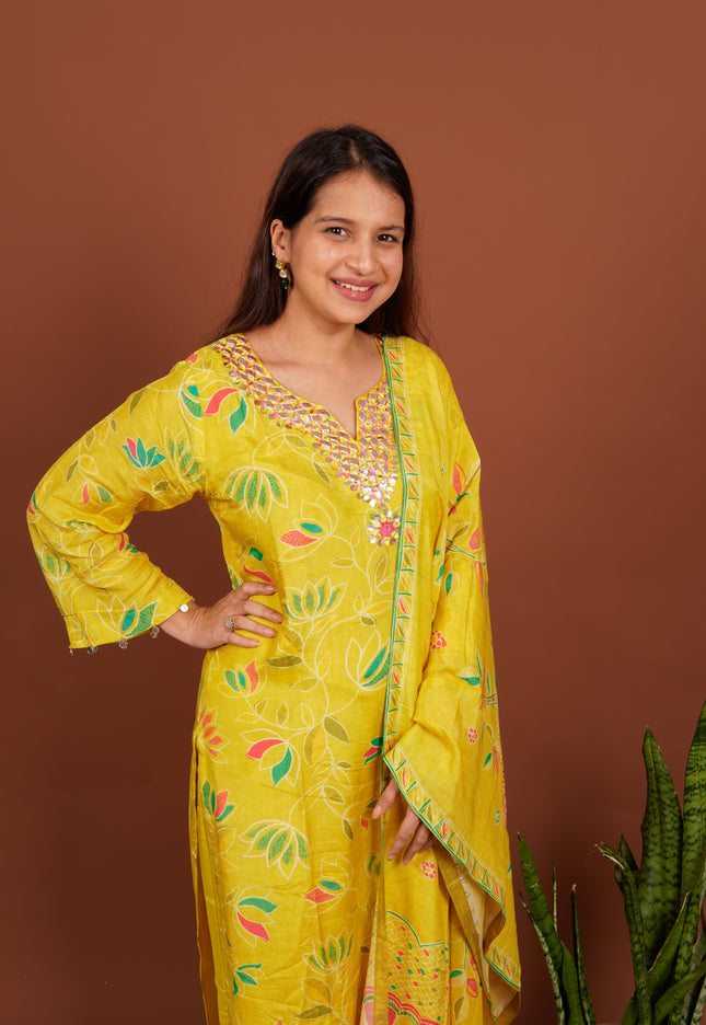 The Lotus Gota Sitara 3 Piece Suit