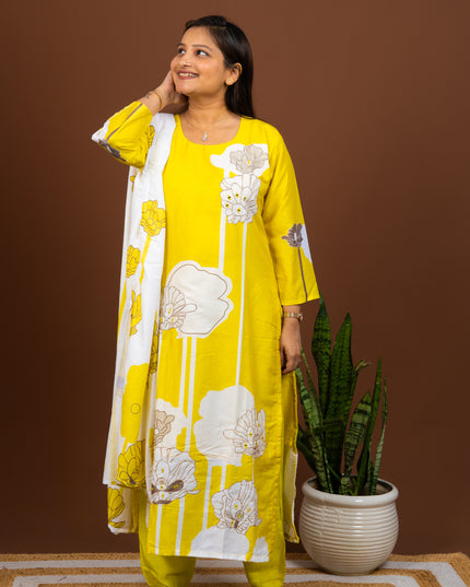 Yellow Lily Suit Set