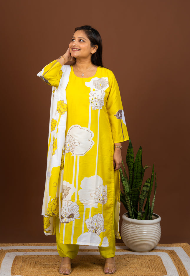 Yellow Lily Suit Set