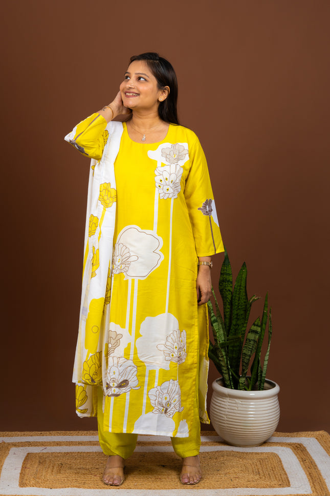 Yellow Lily Suit Set